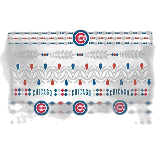 collection, chicago, cubs-themed, temporary, tattoos, featuring, team, logo transparent PNG cut-out