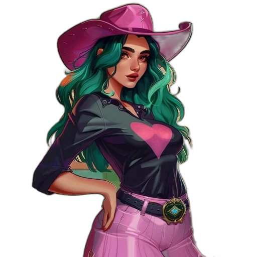 hat, jacket, staff, concept art, pixel art, fantasy art, comic book art, neon transparent PNG cut-out