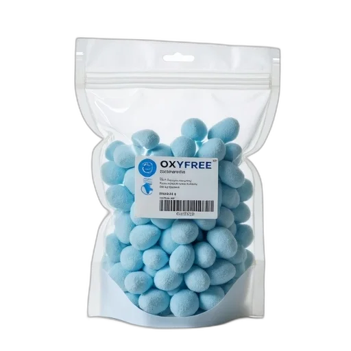 food, blue, pastel, close-up, image, white, plastic, bag transparent PNG cut-out