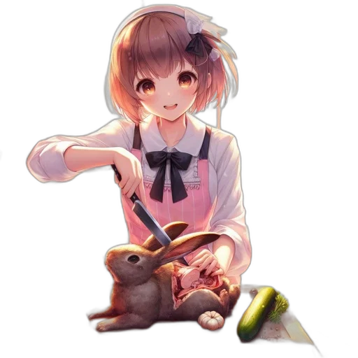 staff, weapon, animal, creature, anime, pixel art, concept art, photorealistic transparent PNG cut-out
