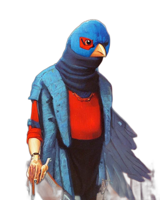 mask, jacket, animal, creature transparent PNG cut-out
