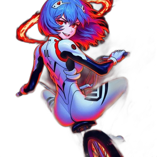 robot, jacket, creature, weapon transparent PNG cut-out