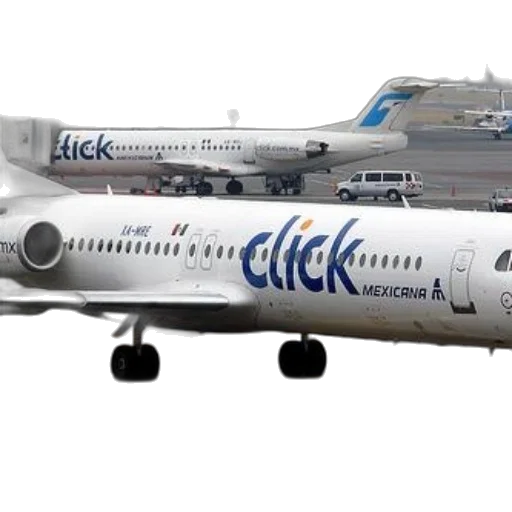 3d render, click, mexicana, airplane, parked, tarmac, other, airplanes transparent PNG cut-out