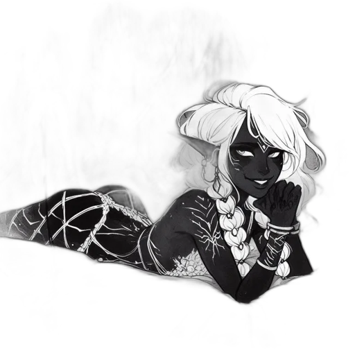 jewelry, mask, crown, dress, concept art, fantasy art, comic book art, cyberpunk transparent PNG cut-out