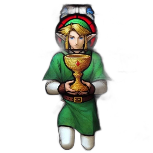 staff, sword, crown, weapon, pixel art, concept art, fantasy art, 3d render transparent PNG cut-out