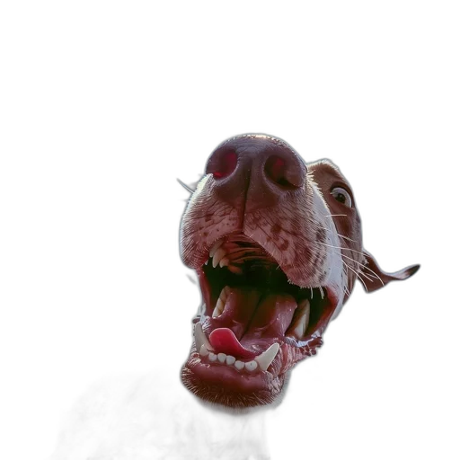 creature, animal, face, mask, photorealistic, 3d render, concept art, cartoon transparent PNG cut-out