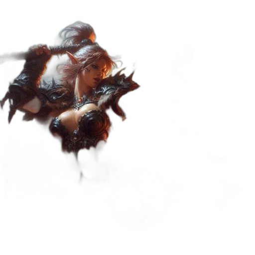 hair, animal, creature, crown, 3d render, concept art, photorealistic, fantasy art transparent PNG cut-out