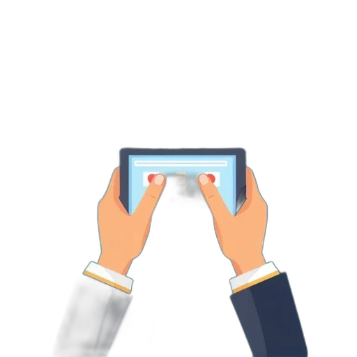 staff, 3d render, concept art, hands, electronic, devices, using, help transparent PNG cut-out