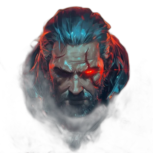 face, mask, dragon, fantasy art, concept art, comic book art, cyberpunk, fire transparent PNG cut-out