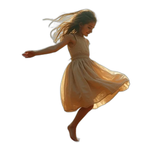 dress, photorealistic, 3d render, oil painting transparent PNG cut-out