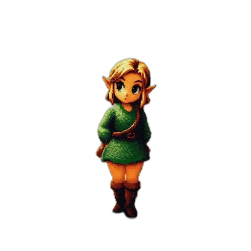 dress, staff, face, mask, pixel art, 3d render, concept art, fantasy art transparent PNG cut-out