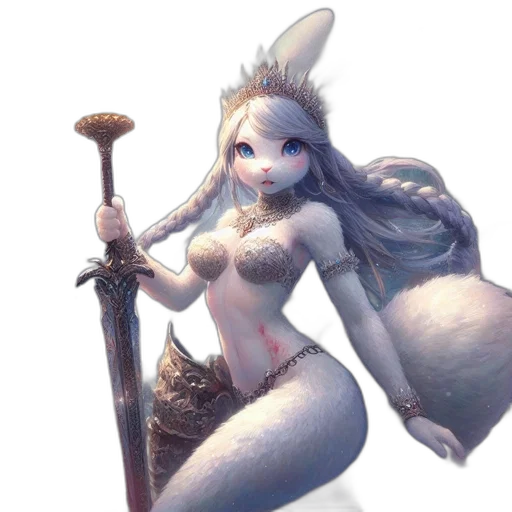 staff, sword, weapon, creature, fantasy art, concept art, pixel art, watercolor transparent PNG cut-out