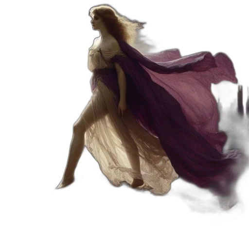 dress, dragon, sword, creature transparent PNG cut-out