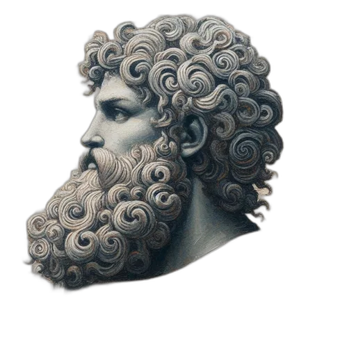 face, mask, hair, crown, photorealistic, fantasy art, 3d render, concept art transparent PNG cut-out