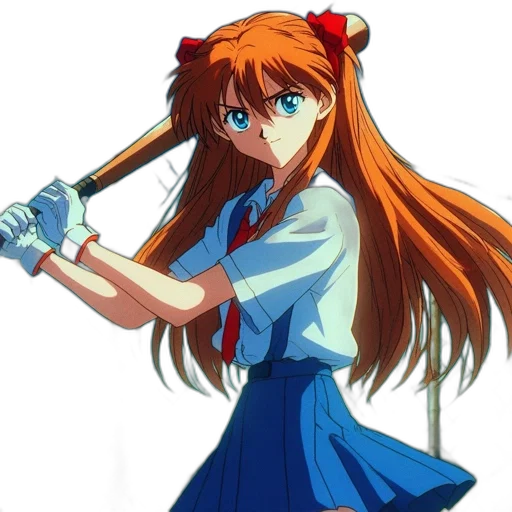 staff, weapon, sword, robot, anime, pixel art, vaporwave, cartoon transparent PNG cut-out