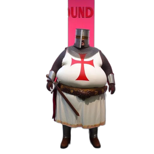 robot, sword, staff, weapon, concept art, 3d render, fantasy art, oversized transparent PNG cut-out