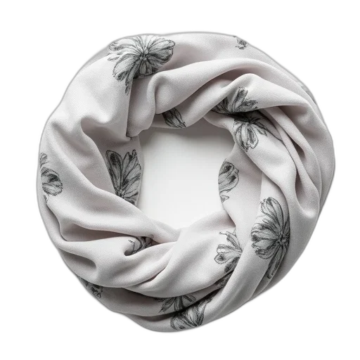 jewelry, monochrome, white, grey, flower, pattern, infinity, loop transparent PNG cut-out