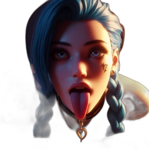 face, creature, jewelry, staff, concept art, fantasy art, cyberpunk, photorealistic transparent PNG cut-out
