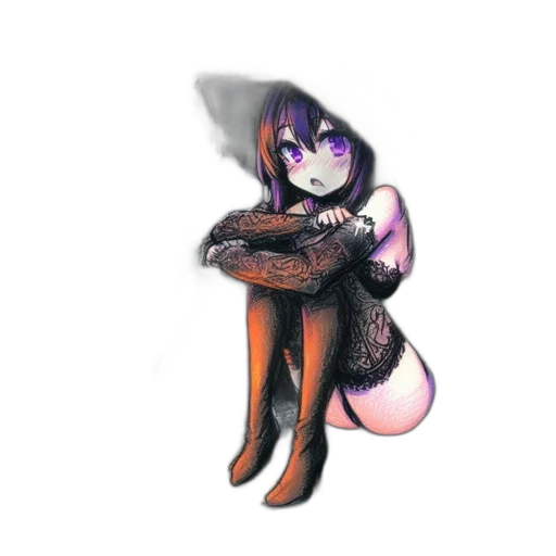 staff, dress, creature, mask, fantasy art, concept art, watercolor, pixel art transparent PNG cut-out