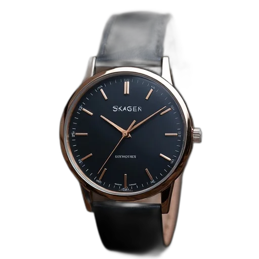 skagen, watch transparent PNG cut-out