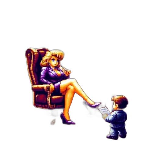 furniture, pixel art, concept art, vaporwave, oil painting, forest, neon lights, fire transparent PNG cut-out