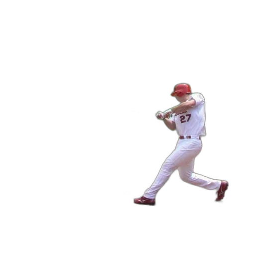 weapon, baseball, player, white, uniform, number, his, jersey transparent PNG cut-out