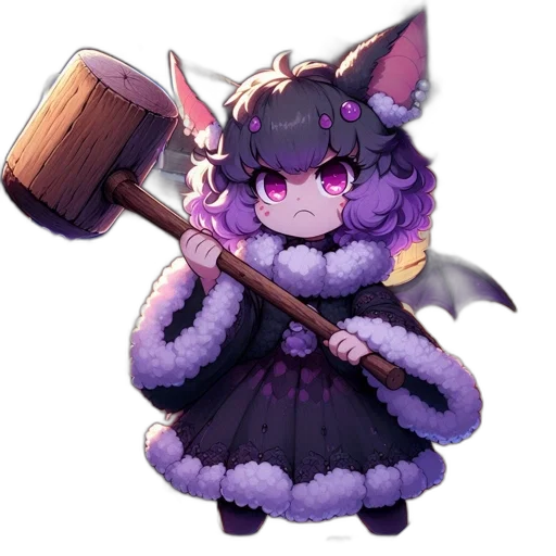 staff, weapon, creature, animal, pixel art, fantasy art, anime, concept art transparent PNG cut-out