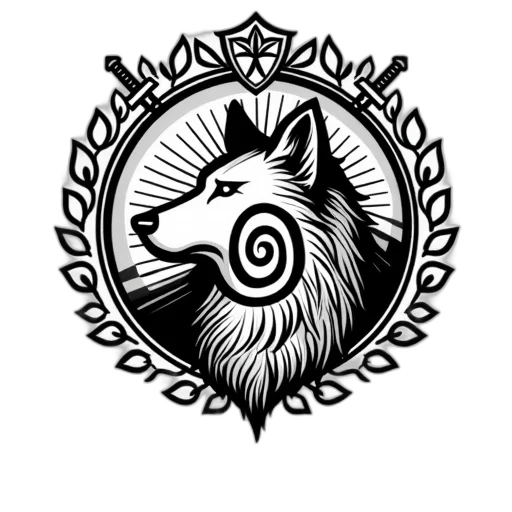 staff, dragon, jewelry, animal, fantasy art, concept art, pixel art, monochrome transparent PNG cut-out