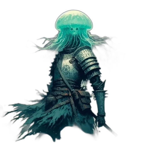 mask, hat, creature, staff, concept art, fantasy art, pixel art, watercolor transparent PNG cut-out