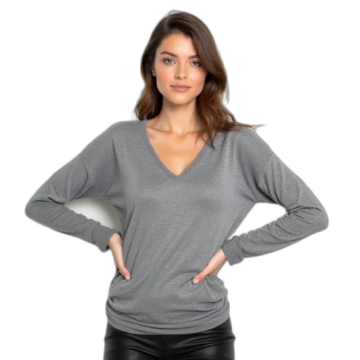 jacket, dress, jewelry, monochrome, earth tones, dark, woman, wearing transparent PNG cut-out