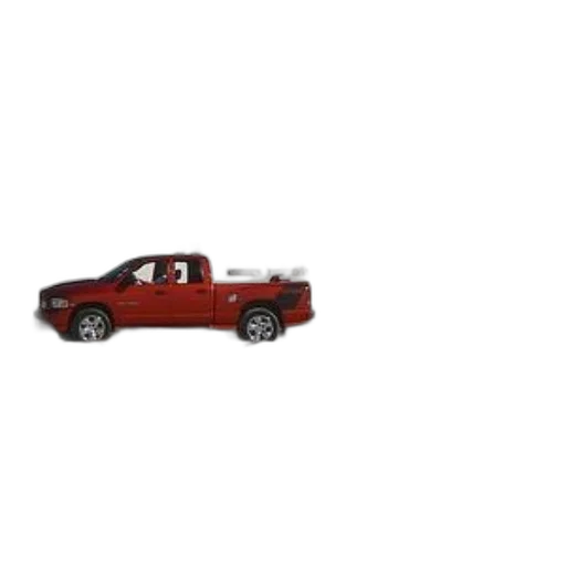 car, 3d render, red, truck, parked, beach, front, large transparent PNG cut-out