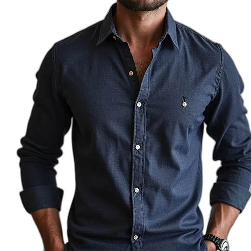 jacket, staff, photorealistic, 3d render transparent PNG cut-out