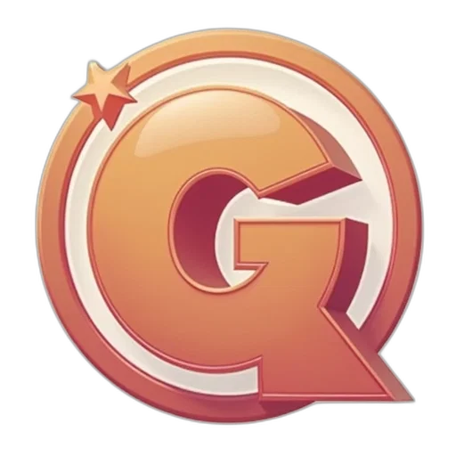 crown, 3d render, quick, pay, logo transparent PNG cut-out