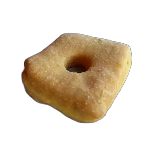 food, crown, jewelry, face, 3d render, photorealistic, square, donut transparent PNG cut-out