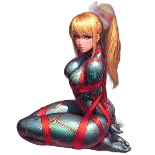 robot, dress, concept art, fantasy art, anime, cyberpunk, animated, female transparent PNG cut-out