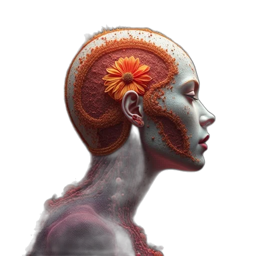 crown, face, hair, mask transparent PNG cut-out