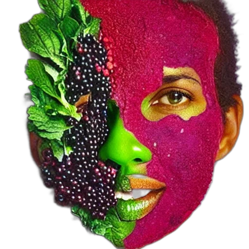 mask, face, crown, food transparent PNG cut-out