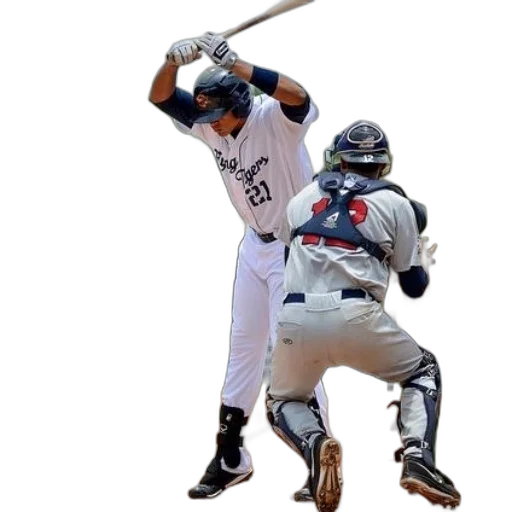 weapon, sword, animal, staff, baseball, player, white, uniform transparent PNG cut-out