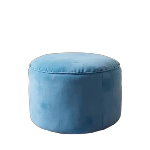 furniture, hat, crown, umbrella, 3d render, photorealistic, vaporwave, blue transparent PNG cut-out