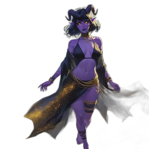 concept art, fantasy art, pixel art, watercolor, dark, monochrome, blue, golden transparent PNG cut-out