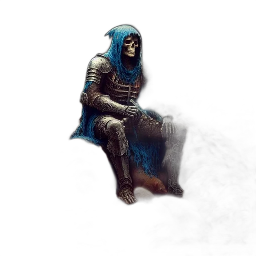 mask, sword, face, robot, concept art, fantasy art, comic book art, pixel art transparent PNG cut-out