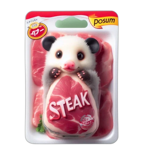 food, animal, creature, robot, photorealistic, concept art, white, toy transparent PNG cut-out