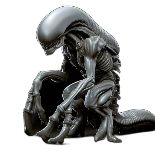 creature, robot, dragon, concept art, 3d render, fantasy art, comic book art, outer space transparent PNG cut-out