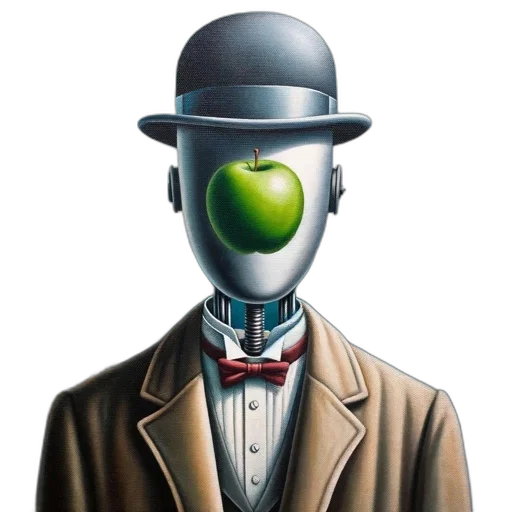 mask, robot, face, concept art, photorealistic, cyberpunk, oil painting, humanoid transparent PNG cut-out