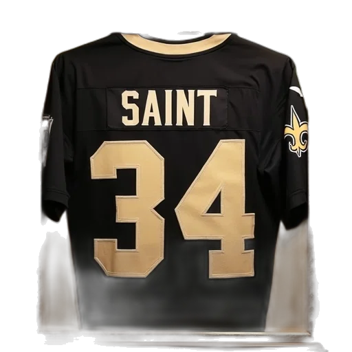 new, orleans, saints, framed, jersey transparent PNG cut-out