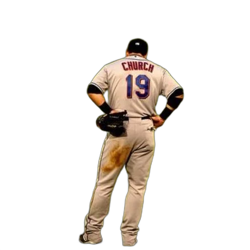 staff, jacket, baseball, player, name, church, his, back transparent PNG cut-out
