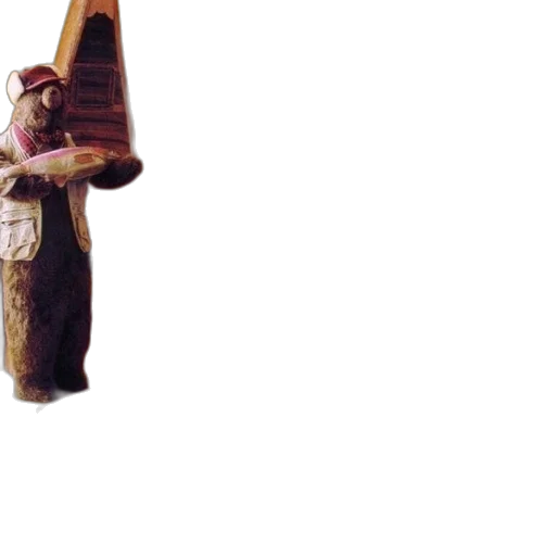 staff, mask, hat, bottle, 3d render, concept art, photorealistic, cozy transparent PNG cut-out