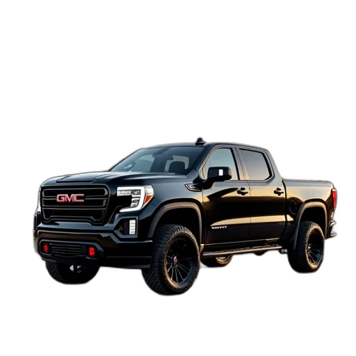 car, 2020, gmc, sierra transparent PNG cut-out