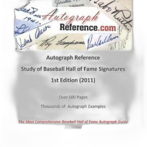 autograph, reference, study, baseball, hall, fame, signatures, 1st transparent PNG cut-out