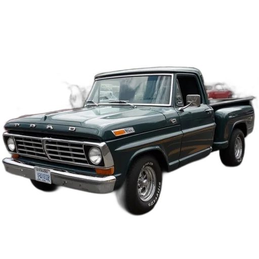 car, photorealistic, 3d render, antique transparent PNG cut-out